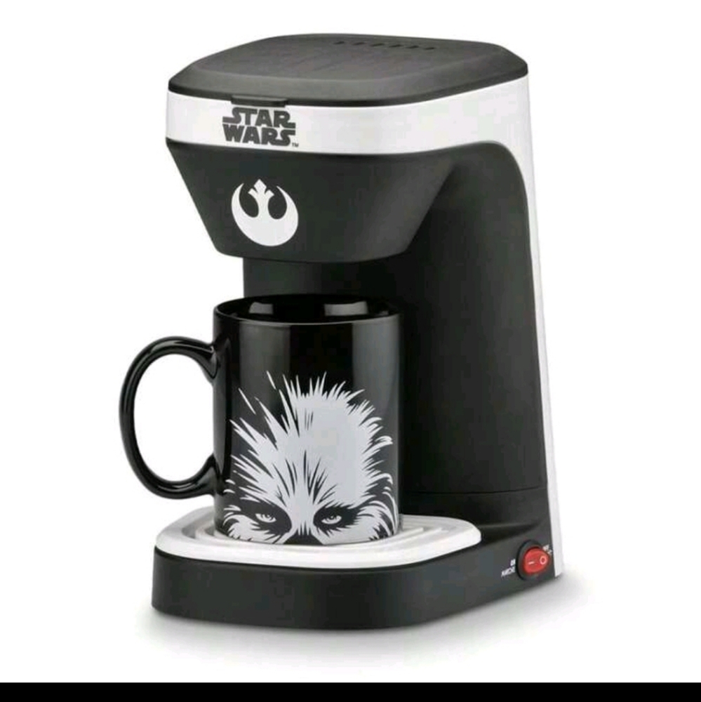 Star Wars 1-Cup Coffee Maker NIB